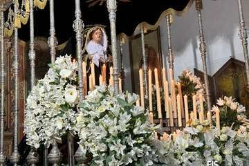  Los pasos de la procesión del Viernes Santo, listos ya en la Basílica de Telde/TA.